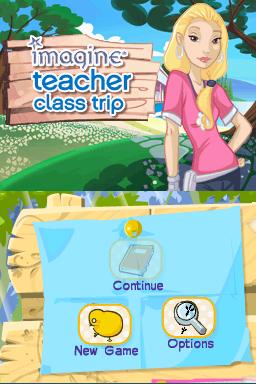 Imagine - Teacher - Class Trip — Title screen