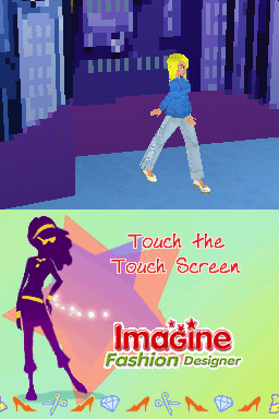 Imagine: Fashion Designer — Title screen