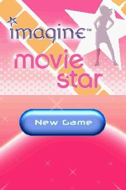 Imagine: Movie Star — Title screen