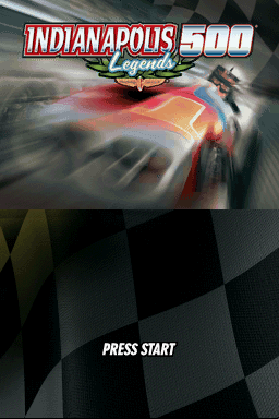 Indianapolis 500 Legends — Title screen