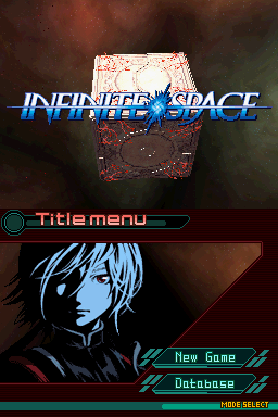 Infinite Space — Title screen