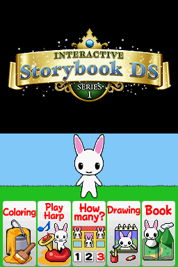Interactive Storybook Ds - Series 1 — Title screen