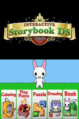 Interactive Storybook Ds - Series 3 — Title screen