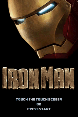 Iron Man — Title screen