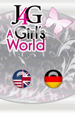 J4g - A Girl's World — Title screen