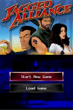 Jagged Alliance — Title screen