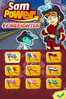 Jake Power: Fireman — Title screen