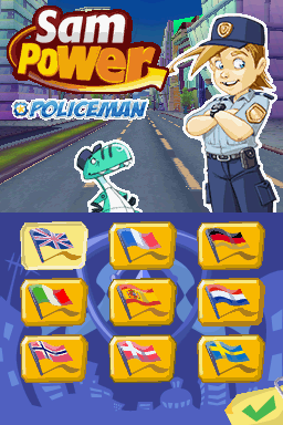 Jake Power: Policeman — Title screen