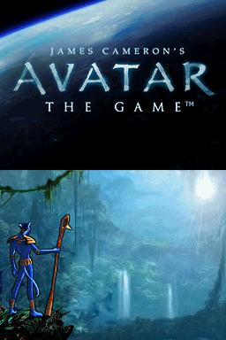 James Cameron's Avatar : The Game — Title screen