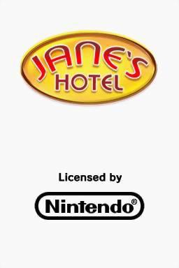 Jane's Hotel — Title screen