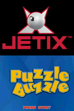 Jetix Puzzle Buzzle — Title screen