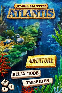 Jewel Link : Legends of Atlantis — Title screen