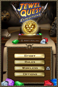 Jewel Quest - Expeditions — Title screen