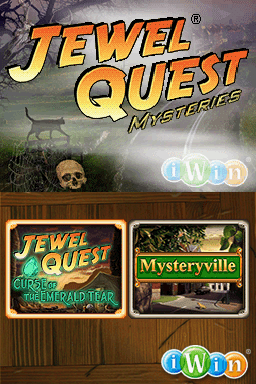 Jewel Quest - Mysteries - Curse Of The Emerald Tear — Title screen