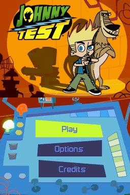 Johnny Test — Title screen