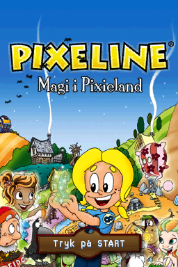 Josefine - Magi i Eventyrland — Title screen