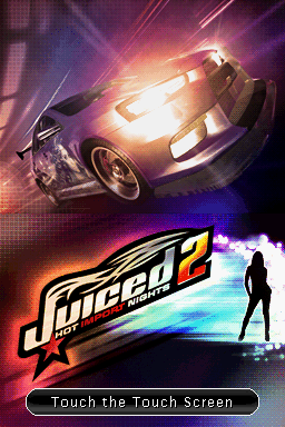 Juiced 2 : Hot Import Nights — Title screen