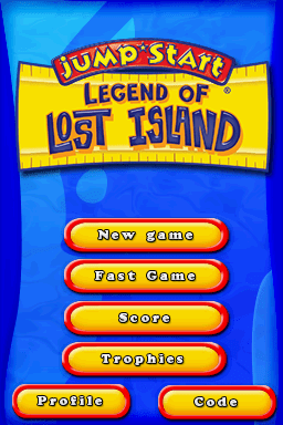 Jumpstart - Legend Of Lost Island — Title screen