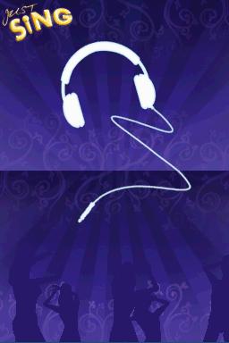 Just Sing ! — Title screen