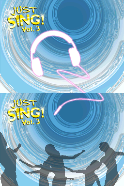 Just Sing! - Vol. 3 — Title screen