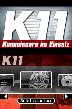 K11 - Kommissare Im Einsatz — Title screen