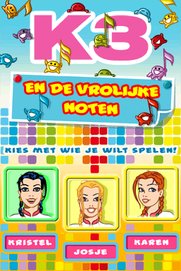 K3 En De Vrolijke Noten — Title screen