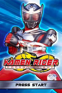 Kamen Rider : Dragon Knight — Title screen