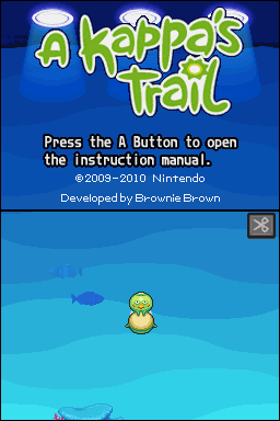 Kappa's Trail, A — Title screen