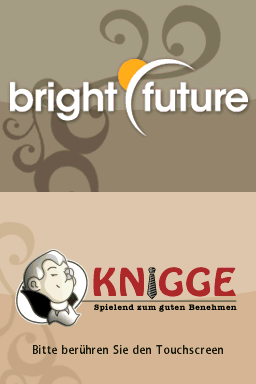 Knigge - Spielend zum Guten Benehmen — Title screen