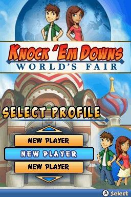 Knock 'em Downs - World's Fair — Title screen