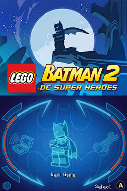 LEGO Batman 2 - DC Super Heroes — Title screen