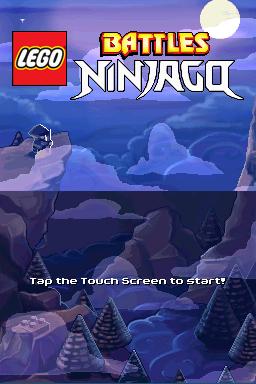 LEGO Battles - Ninjago — Title screen