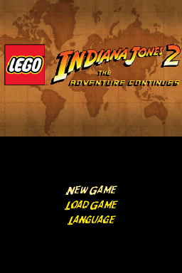 LEGO Indiana Jones 2 - The Adventure Continues — Title screen