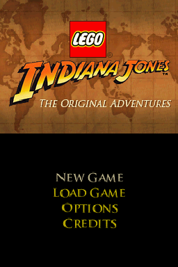 LEGO Indiana Jones: The Original Adventures — Title screen