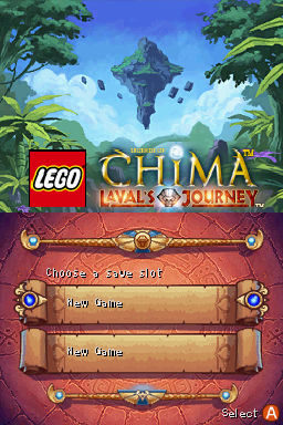 LEGO Legends of Chima - Laval's Journey — Title screen