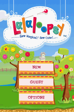 Lalaloopsy — Title screen