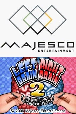 Left Brain, Right Brain 2 — Title screen