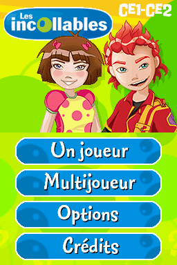 Les Incollables CE1-CE2 — Title screen