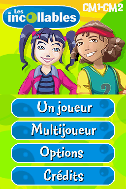Les Incollables CM1 CM2 — Title screen