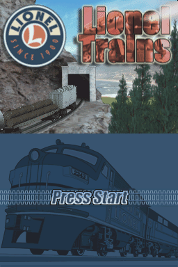 Lionel Trains: On Track — Title screen