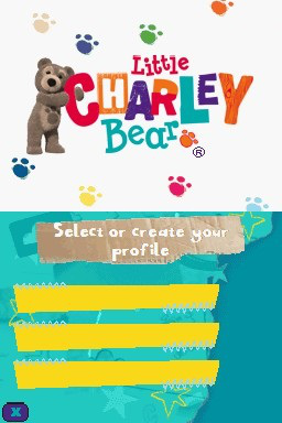 Little Charley Bear - Toybox Of Fun — Title screen