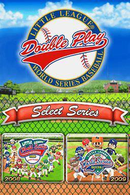 Little League World Series Baseball : Double Play — Title screen