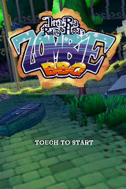 Little Red Riding Hood's Zombie Bbq — Title screen
