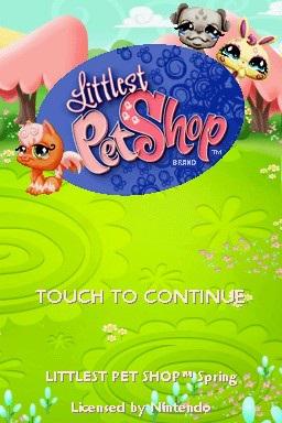 Littlest Pet Shop - Spring — Title screen