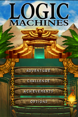 Logic Machines — Title screen