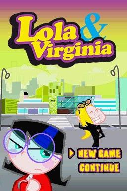 Lola & Virginia — Title screen