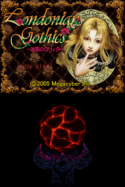 Londonian Gothics : Meikyuu no Lolita — Title screen