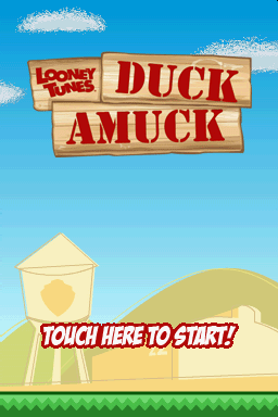 Looney Tunes - Duck Amuck — Title screen