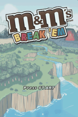 M&M's - Break 'em — Title screen