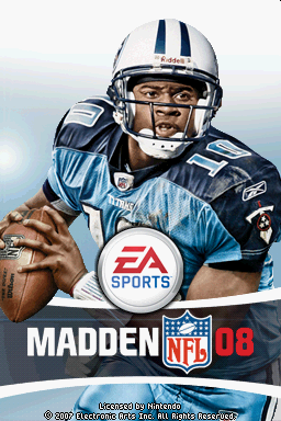 Madden NFL 08 — Title screen